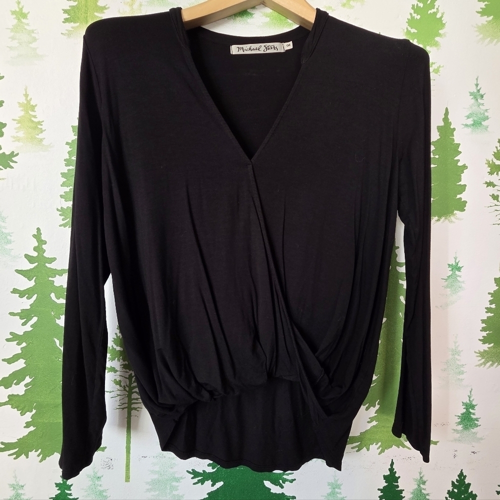 Michael Stars Black Women's Top